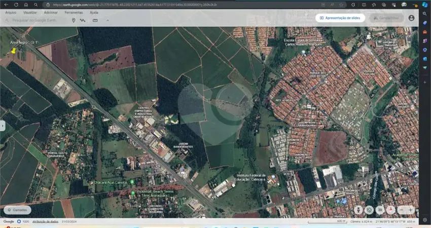 Terreno comercial à venda no Jardim Quitandinha II, Araraquara 
