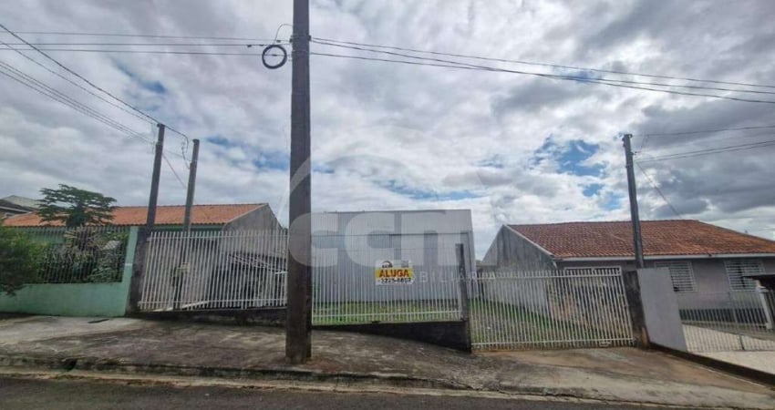 Barracão disponível para locação – 240m² de área construída!