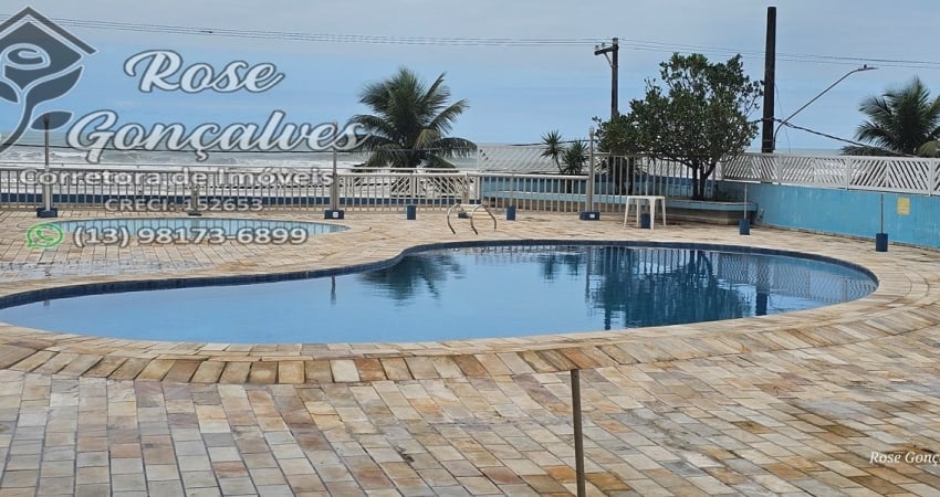 Apartamento frente mar com 02 dormitórios - praia dos sonhos - itanhaém