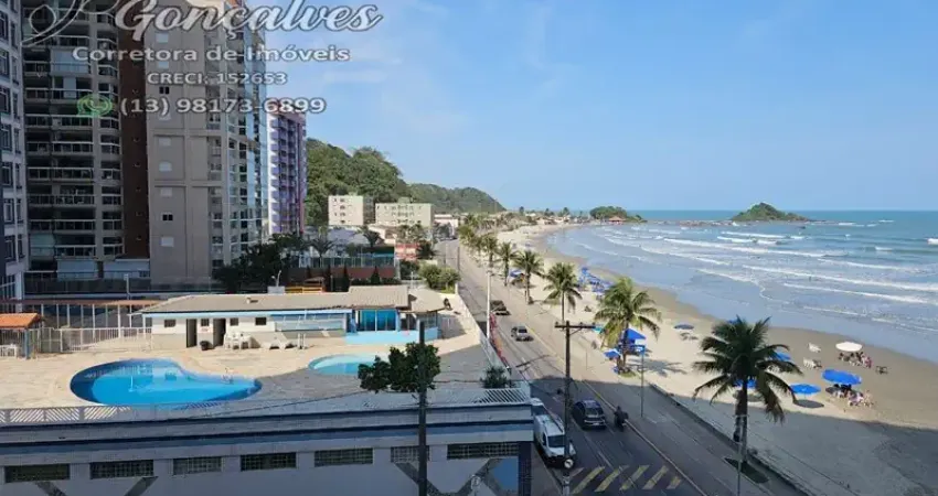 Apartamento com vista para o mar e 02 dormitórios - Praia dos Sonhos - Itanhaém