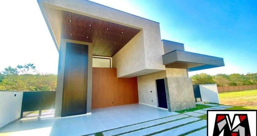 Casa térrea nova  a venda no Condomínio fechado  Alphaville em Jundiaí, 03 suites