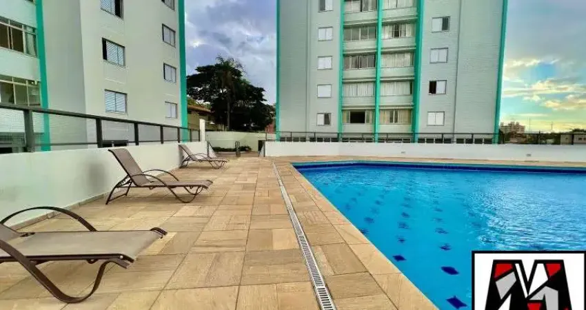 Apartamento a venda com lazer Vila Municipal 03 quartos, 01 suite, 02 vagas e lazer