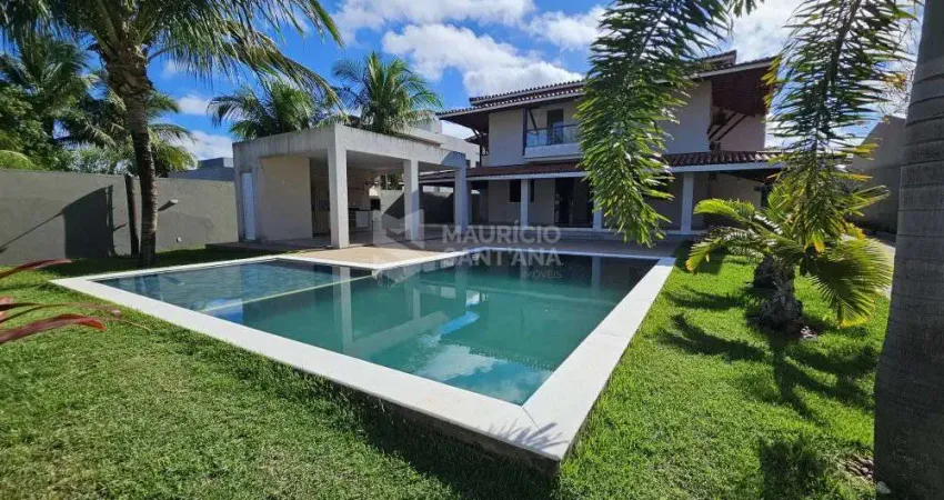 Casa Nascente de 4 suítes + Home em Busca Vida - Camaçari