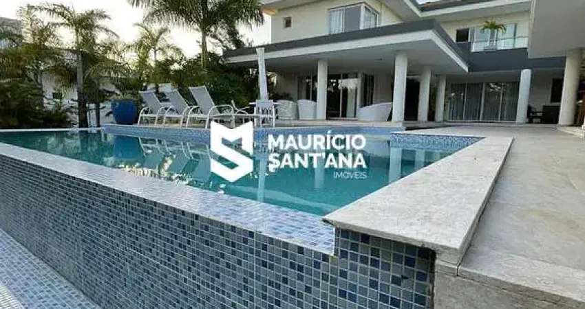 Casa em condomínio fechado com 4 quartos para alugar na Praia de Busca Vida, Camaçari