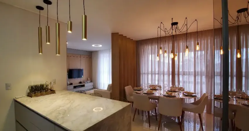LINDO APARTAMENTO NO CENTRO DE BALNEARIO PIÇARRAS COM TRES SUITES .