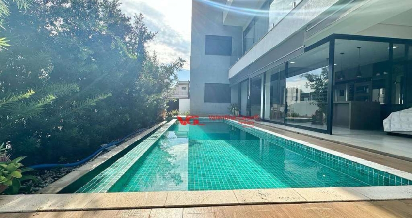Casa linda de esquina com 4 suítes à venda, 375 m² por R$ 3.150.000 - Residencial Duas Marias - Indaiatuba/SP