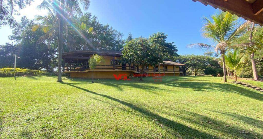 Chácara com 07 suítes à venda, 14500 m² por R$ 5.000.000 - Fogueteiro - Indaiatuba/SP