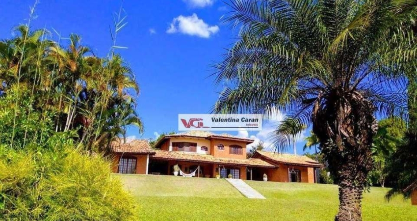 Chácara com 8 dormitórios, 6540 m² - venda por R$ 2.980.000,00 ou aluguel por R$ 18.450,00 - Recanto dos Pássaros - Indaiatuba/SP