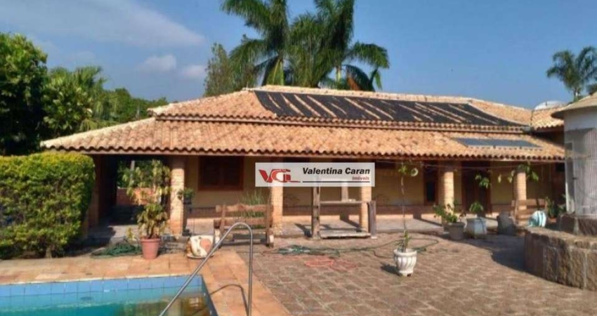 Chácara com 3 dormitórios à venda, 2190 m² por R$ 1.800.000,00 - Colinas do Mosteiro de Itaici - Indaiatuba/SP