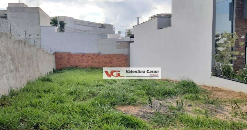 Terreno à venda, 250 m² por R$ 340.000,00 - Jardim Toscana - Indaiatuba/SP