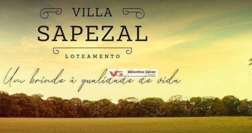 Terreno à venda, 300 m² por R$ 580.000,00 - Villa Sapezal - Indaiatuba/SP