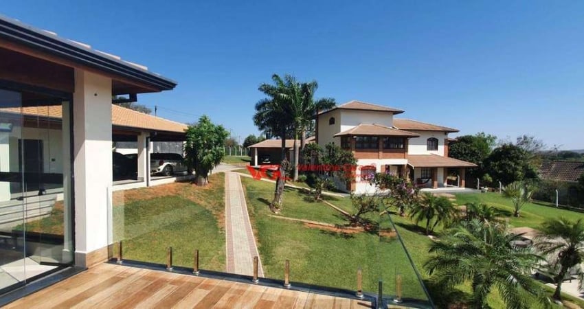 Chácara com 4 dormitórios à venda, 5800 m² por R$ 7.500.000,00 - Lagos de Shanadu - Indaiatuba/SP