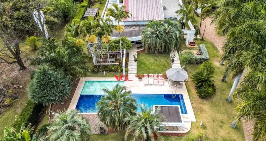 Casa de Luxo com 6 dormitórios à venda, 5000 m² por R$ 8.000.000 - Recanto dos Pássaros - Indaiatuba/SP