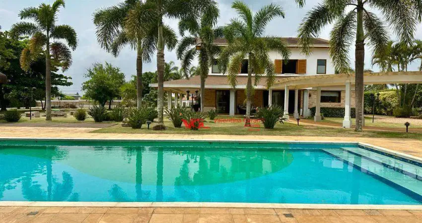 Chácara com 12 dormitórios à venda, 10000 m² por R$ 9.990.000,00 - Recanto das Flores - Indaiatuba/SP