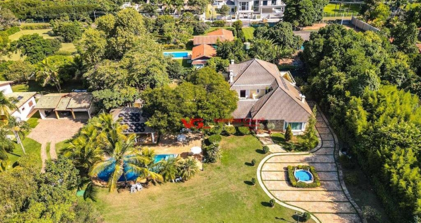 Casa de Campo Deslumbrante com 04 suítes à venda, 3000 m² por R$ 6.590.000 - Vale das Laranjeiras - Indaiatuba/SP