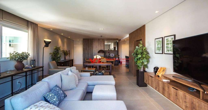 Apartamento Lindo e Mobiliado com 3 suítes à venda, 186 m² por R$ 2.200.000 - Edifício Atenas - Indaiatuba/SP