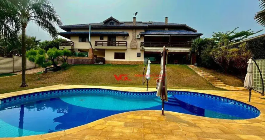 Chácara com 5 suítes à venda, 2500 m² por R$ 4.800.000 - Condomínio Mosteiro de Itaicí - Indaiatuba