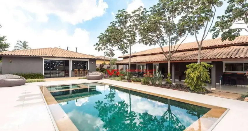 Chácara com 10 dormitórios à venda, 12248 m² por R$ 7.500.000,00 - Recanto das Flores - Indaiatuba/SP