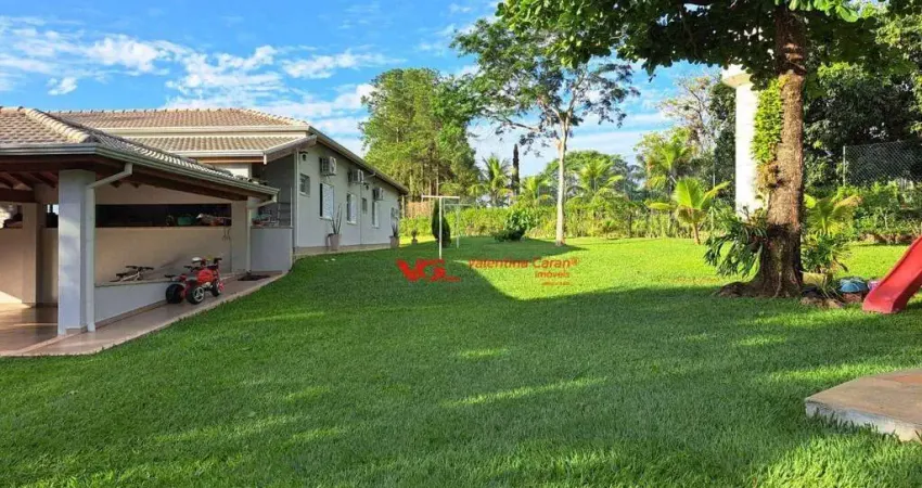 Chácara com 3 suítes s à venda, 5175 m² por R$ 4.200.000 - Lagos de Shanadu - Indaiatuba/SP