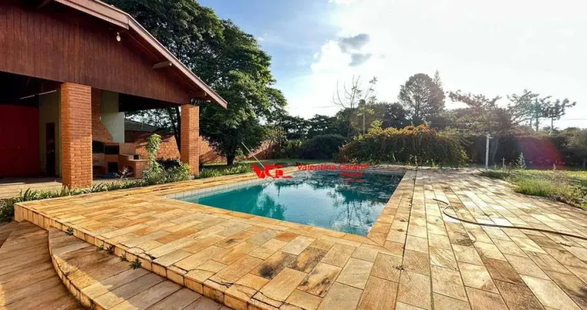 Chácara com 4 dormitórios para alugar, 3000 m² por R$ 8.780/mês - Vale das Laranjeiras - Indaiatuba/SP
