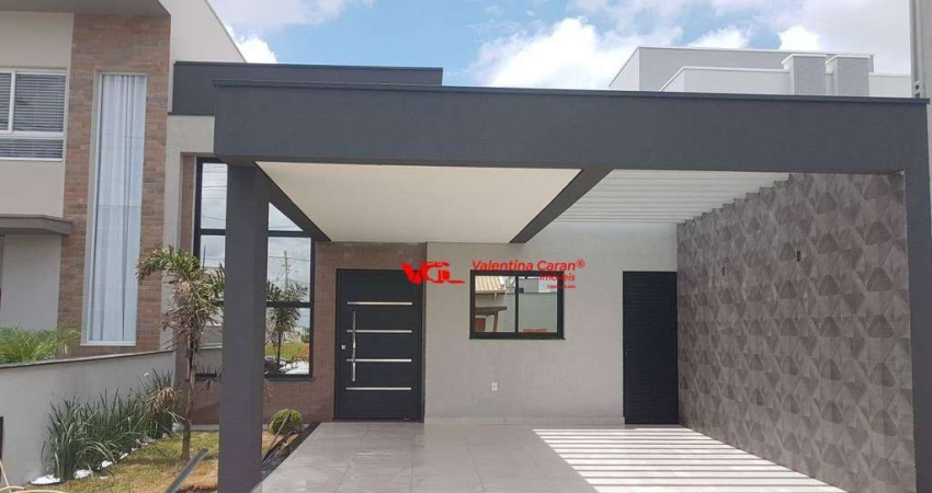 Casa com 3 dormitórios, 104 m² - venda por R$ 870.000,00 ou aluguel por R$ 5.727,00/mês - Jardim Park Real - Indaiatuba/SP