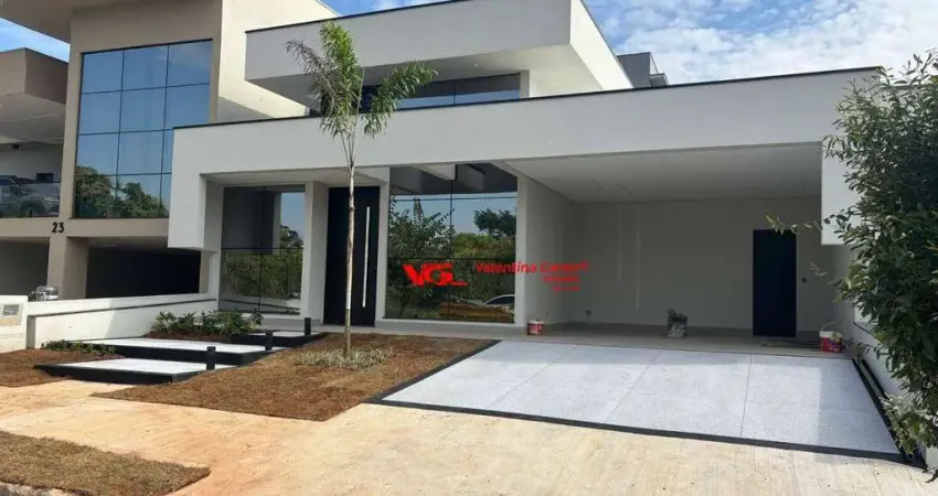 Casa Nova com 3 suítes à venda, 203 m² por R$ 1.750.000 - Jardim Piemonte - Indaiatuba/São Paulo