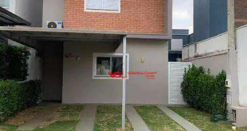 Sobrado com 3 dormitórios para alugar, 94 m² por r$ 5.424,95/mês - jardim park real - indaiatuba/sp