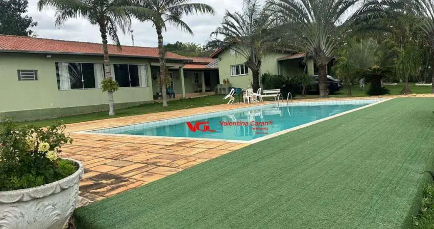 Chácara com 9 dormitórios à venda, 5000 m² por r$ 3.300.000,00 - lagos de shanadu - indaiatuba/sp