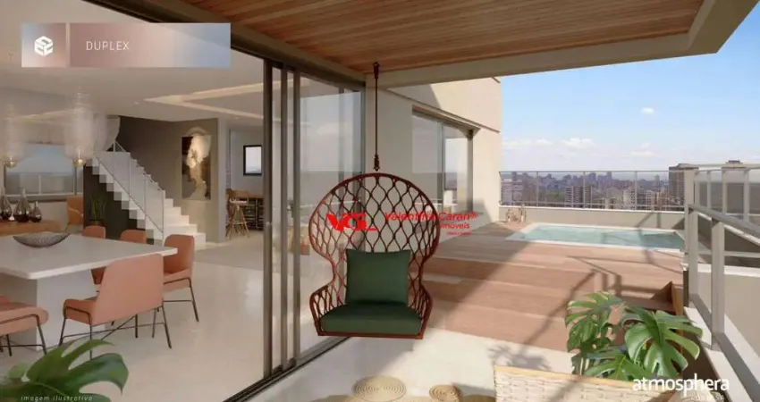 Apartamento duplex com 3 suítes à venda, 234 m² por r$ 3.925.000 - atmosphera congesa - indaiatuba/sp