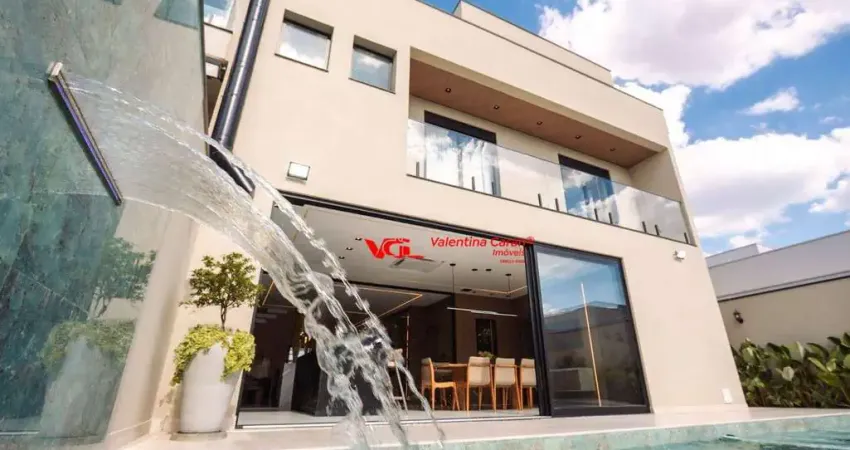 Casa mobiliada com 4 suítes à venda, 360 m² por r$ 4.680.000 - condomínio residencial duas marias - indaiatuba/sp