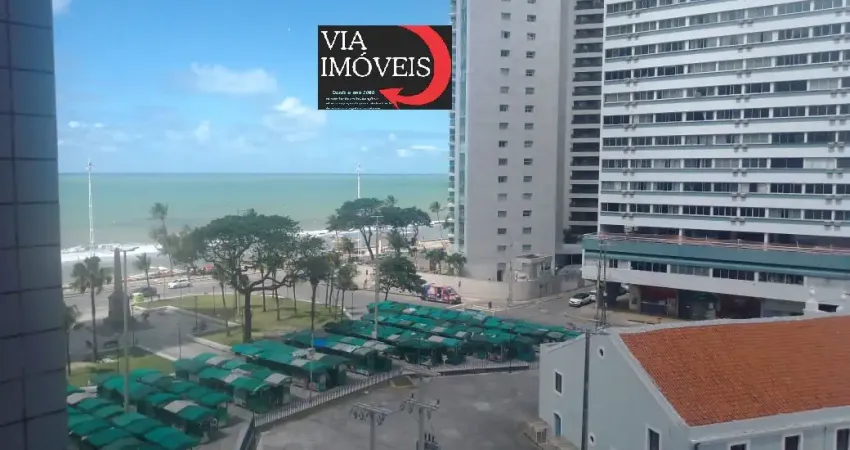 Apartamento com vista panorâmica do mar e da praia de boa viagem numa localização que tudo se faz andando a praia a igrejinha bancos caixa econômica bradesco itaú com ônibus na porta num bairro com i