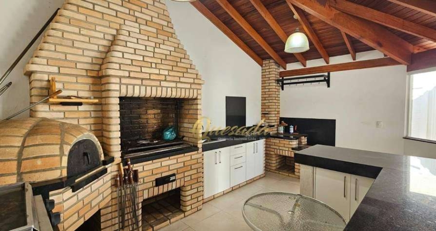 Sobrado à venda, 5 quartos, piscina, sauna, planejados, Condomínio Villa Romana, Indaiatuba.