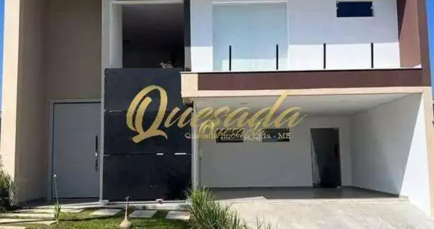 Sobrado à venda, 4 suítes, planejados, piscina, lareira, Condomínio Milano, Indaiatuba.