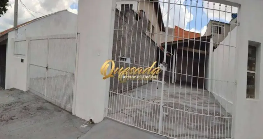 Salão comercial e casa à venda, 3 quartos, Jardim Morada do Sol, Indaiatuba.