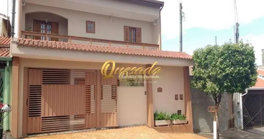 Sobrado à venda, 6 quartos, área gourmet, edícula, Jardim Morada do Sol, Indaiatuba.