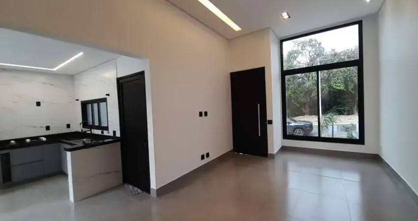 Casa nova à venda, 3 suítes, planejados, Condomínio Park Gran Reserve, Indaiatuba.