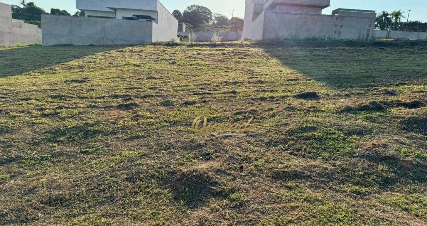 Terreno residencial à venda, plano, 360 m², Condomínio Villa Sapezal, Indaiatuba.