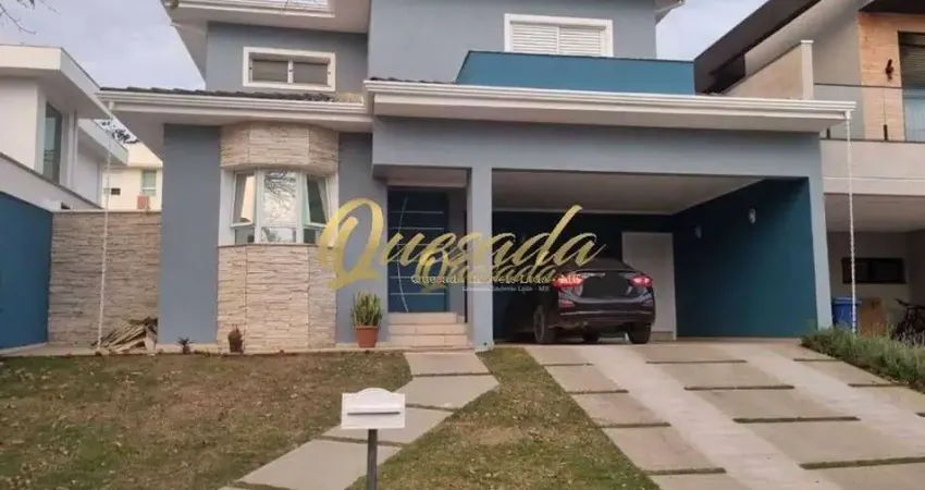 Sobrado à venda, 3 quartos, 1 suíte, piscina, Condomínio Terra Magna, Indaiatuba.