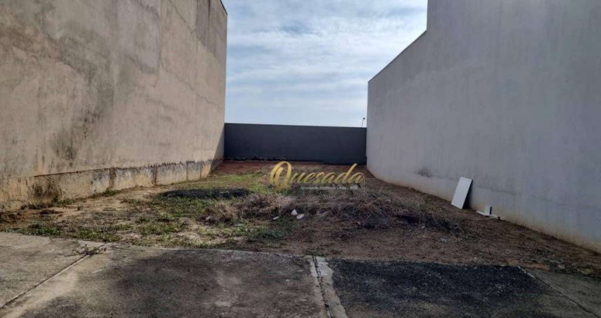 Terreno residencial à venda, 150 m², plano, Jardim Monte Carlo, Indaiatuba.