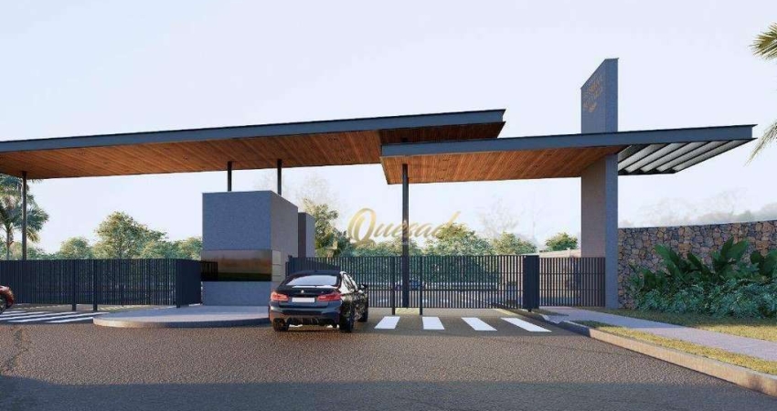 Terreno à venda, plano, 250 m², Condomínio Reserva Botânica, Indaiatuba.