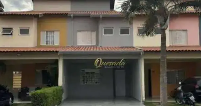 Sobrado á venda, 3 quartos, 1 suíte, planejados, quintal, no Condomínio Maria bonita, Indaiatuba.