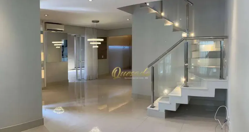 Sobrado à venda, 3 suítes, planejados, escritório, Condomínio Maison Blanche, Indaiatuba.