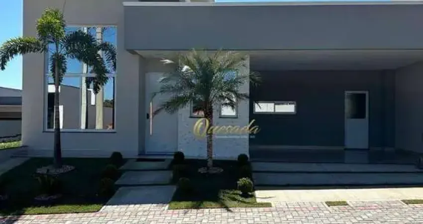Casa térrea nova, à venda, 3 suítes, planejados, área gourmet, Condomínio Laguna, Indaiatuba.