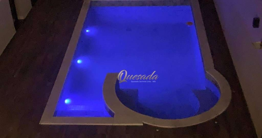Sobrado novo à venda, 4 suítes, piscina, escritório, Condomínio Piemonte, Indaiatuba.