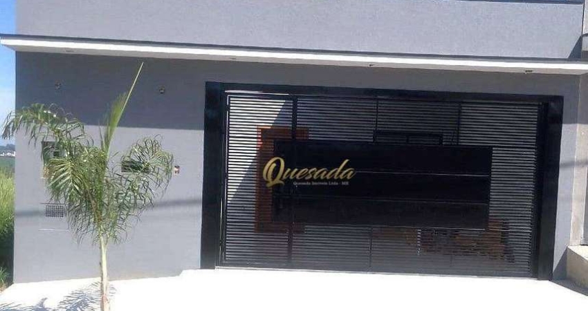 Casa térrea nova, à venda, 3 dormitórios, 1 suíte, área gourmet, Parque Barnabé, Indaiatuba.