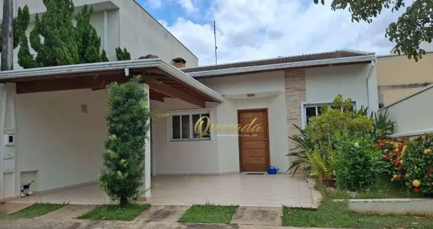 Casa térrea, à venda, 3 dormitórios, 1 suíte, Villaggio di Itaici, Indaiatuba.