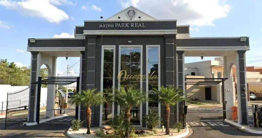 Terreno residencial à venda, 150 m², Condomínio Park Real, Indaiatuba.