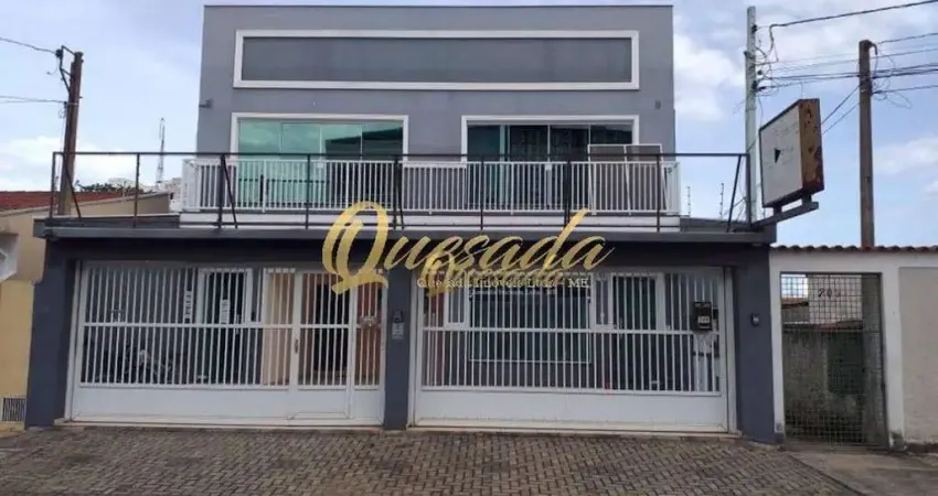 Salões comerciais á venda, piso térreo, piso superior, Cidade Nova I, Indaiatuba.