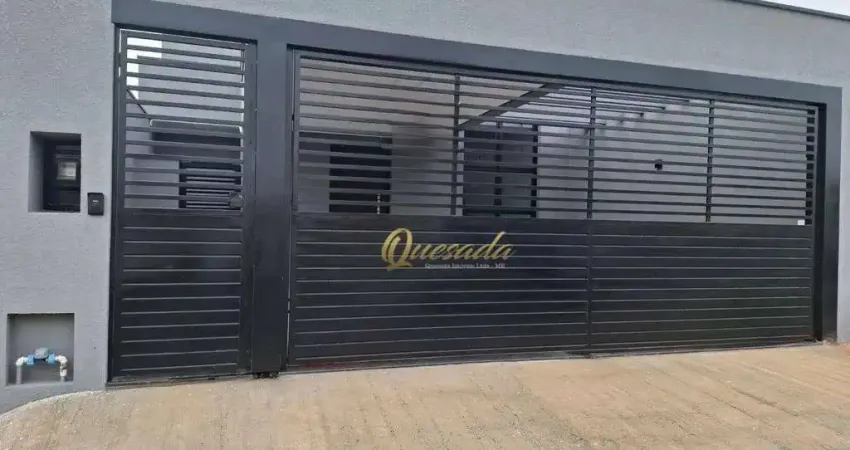 Casa térrea nova, à venda, 3 dormitórios, 1 suíte, Parque Barnabé, Indaiatuba.