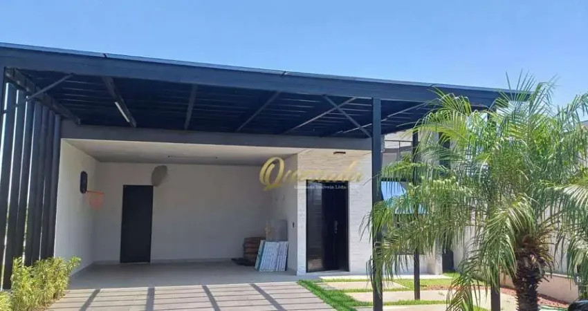 Sobrado para alugar, 3 suítes, piscina, mobiliado, Condomínio Mantova, Indaiatuba.